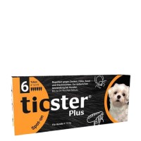 TICSTER Plus Spot-on Lösung für Hunde 4 - 10 kg 6 x 1,2 ml