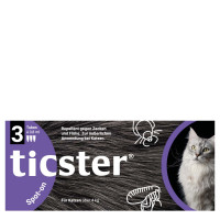 TICSTER Spot-on Lösung für Katzen 4 - 8 kg 3 x 0,8 ml
