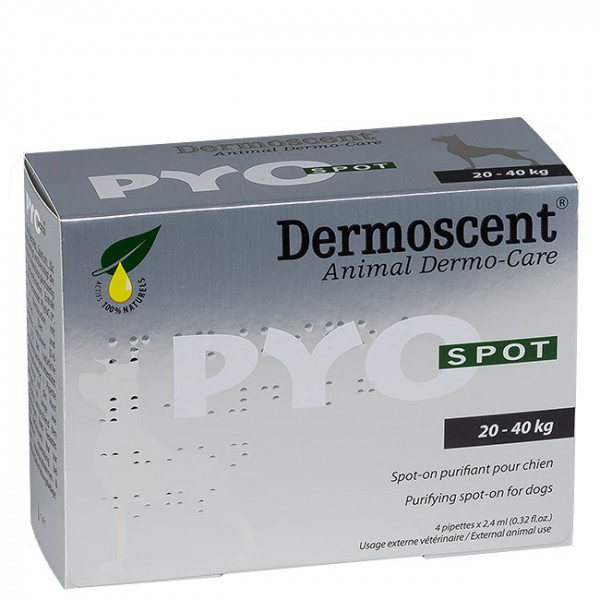 Dermoscent PYOspot Hund, 20-40kg, 4x2,4ml