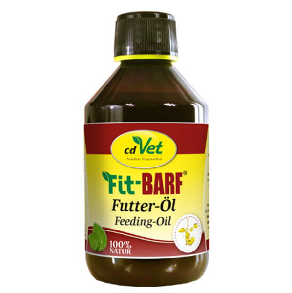 cdVet Fit-Barf Futter-Öl für Hunde &amp; Katzen 250 ml