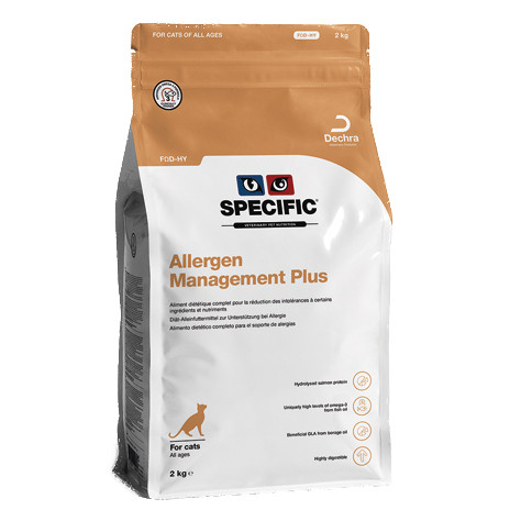 Specific Katze Allergen Management Plus FOD-HY 2kg Trockenfutter