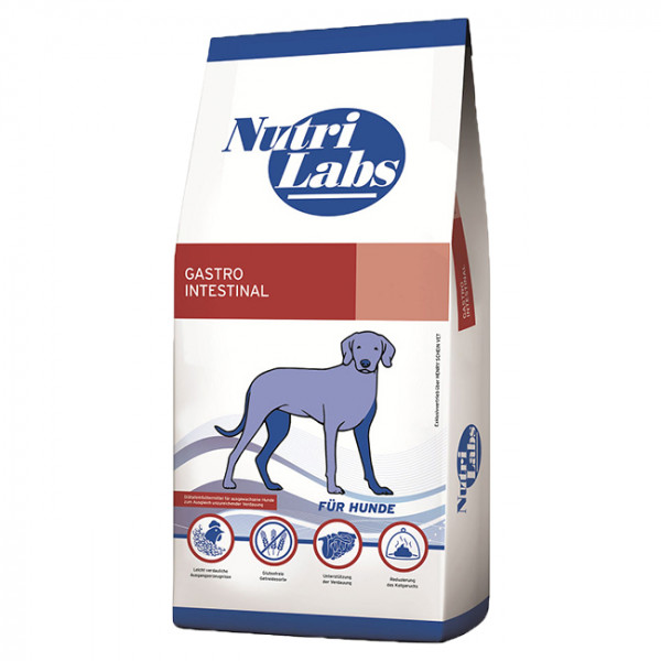 NutriLabs Hundefutter Trockenfutter Gastro Intestinal 9kg