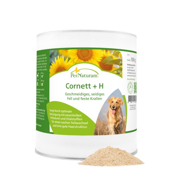 PerNaturam Cornett +H 500g für Hunde MHD 12.12.2023