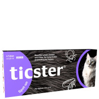 TICSTER Spot-on Lösung für Katzen 4 - 8 kg 6 x 0,8 ml