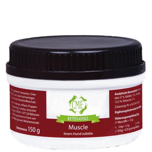 CME Dog Muscle 150g MHD 01.12.2023