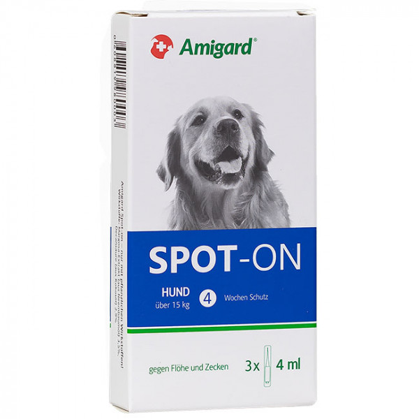 Amigard Spot-On Hund über 15kg 3x4ml